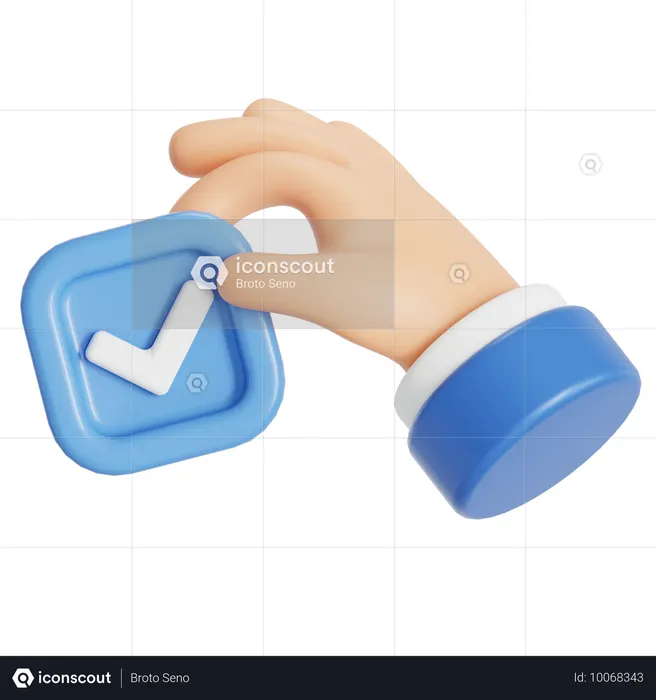 Aufgabe erledigt  3D Icon