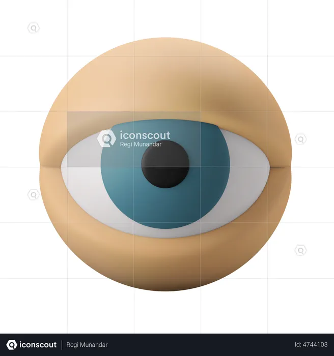 Auge  3D Icon