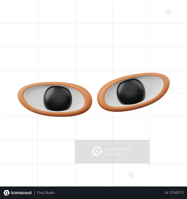 Augen  3D Icon