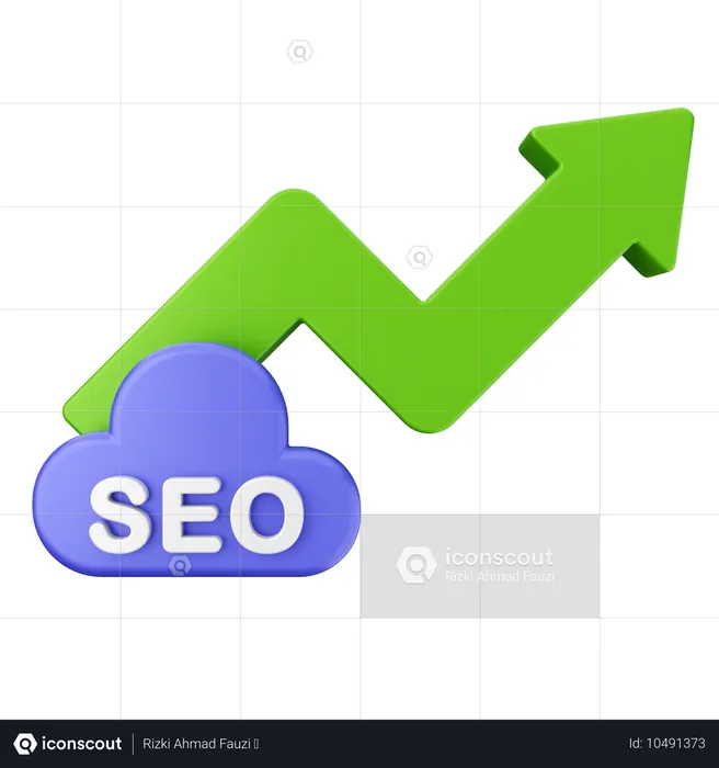 Aumentar seo  3D Icon