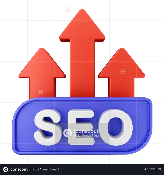 Aumentar seo  3D Icon