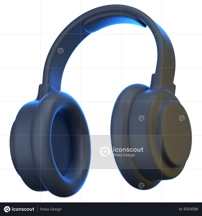 Auriculares  3D Icon