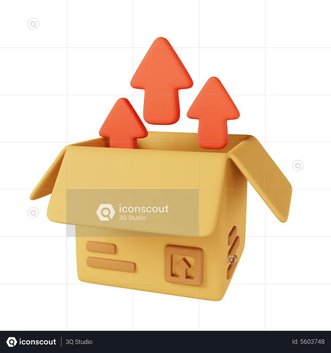 Auspacken  3D Icon