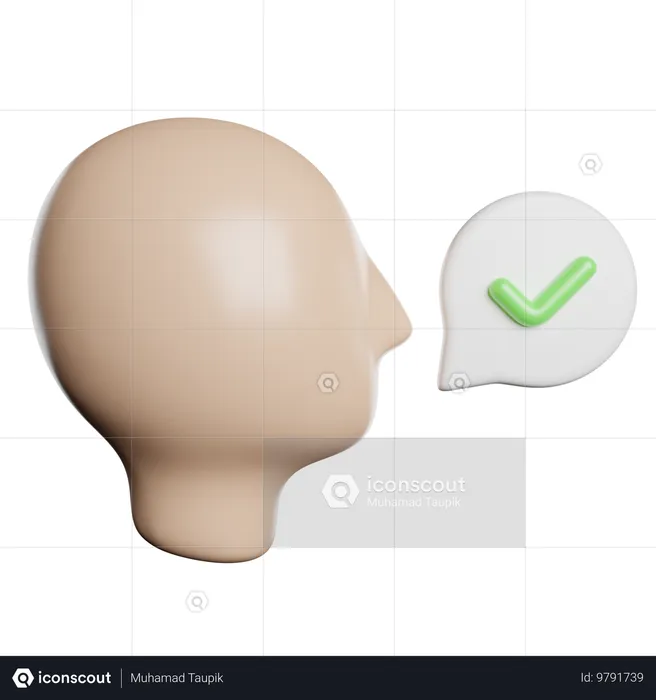 Aussprache  3D Icon