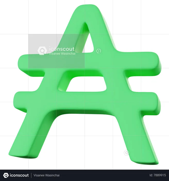 Austral  3D Icon