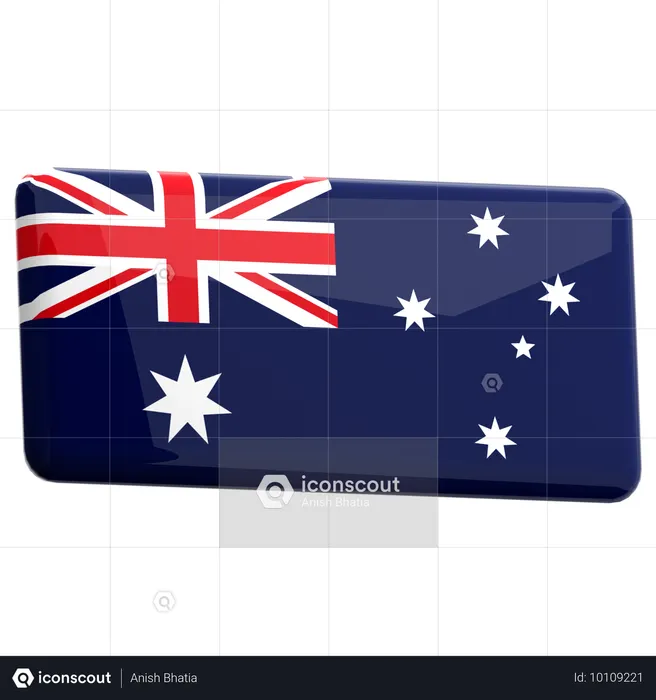 オーストラリア Flag 3D Icon