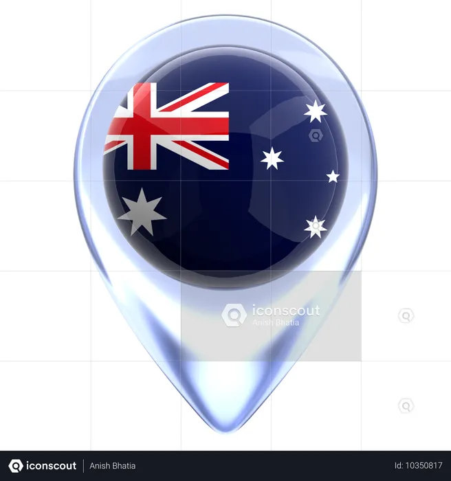 Australia Flag 3D Icon