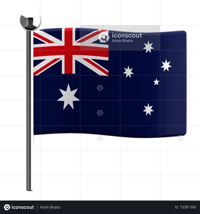 Australia Flag 3D Icon