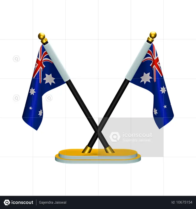 Australia Flag Flag 3D Icon