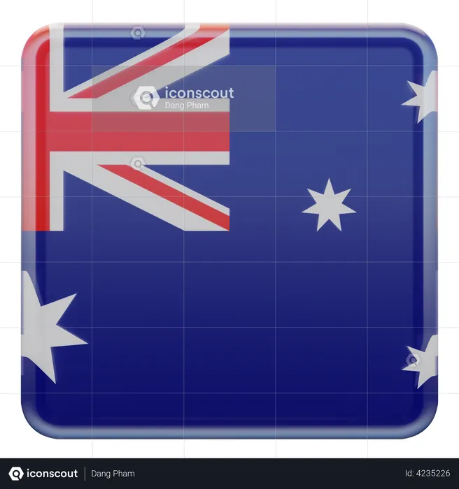 Australia Flag Flag 3D Flag
