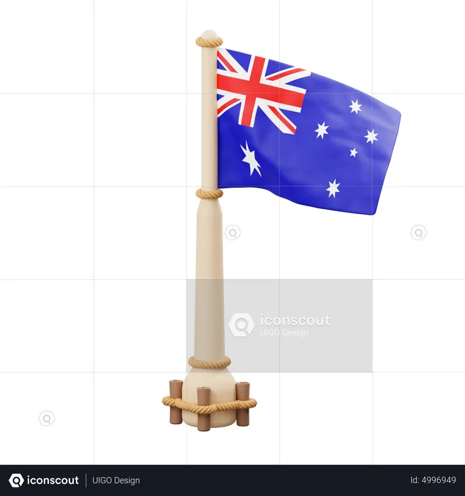 Australia Flag  3D Icon