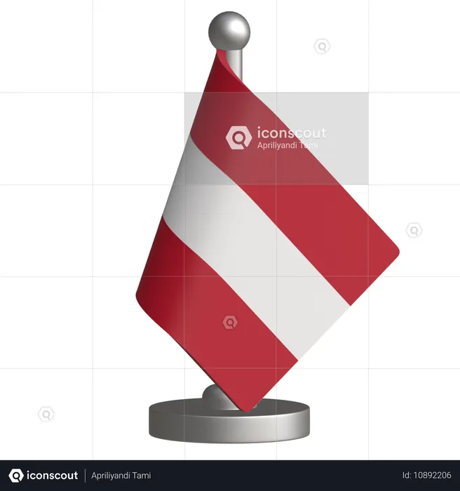 Austria  3D Icon