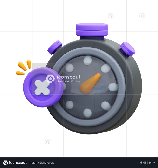 Auszeit  3D Icon