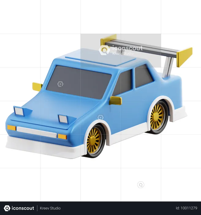 Auto  3D Icon