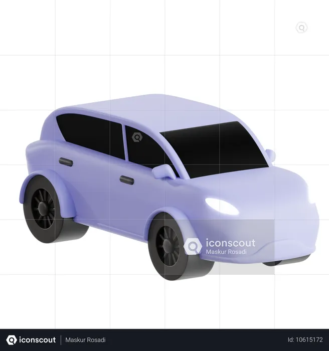 Auto  3D Icon