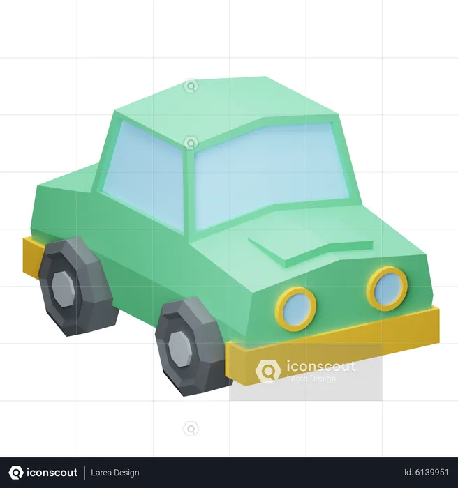 Auto  3D Illustration