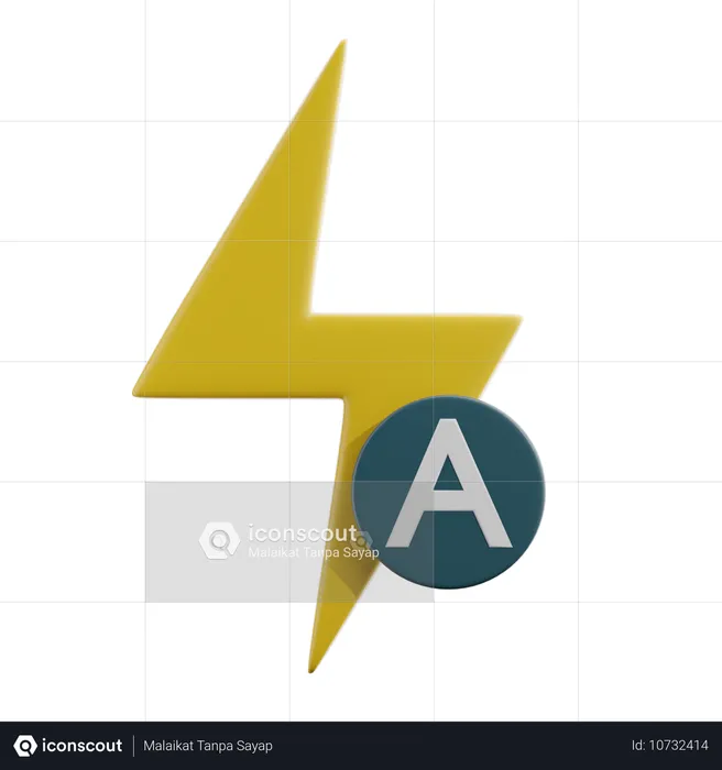 Auto Flash  3D Icon