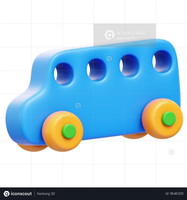 Auto spielzeug  3D Icon