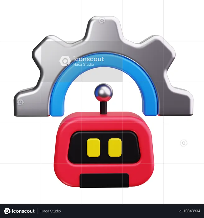 Automação  3D Icon