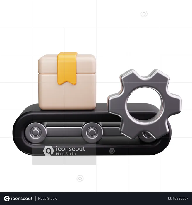 Automatisierungsindustrie  3D Icon