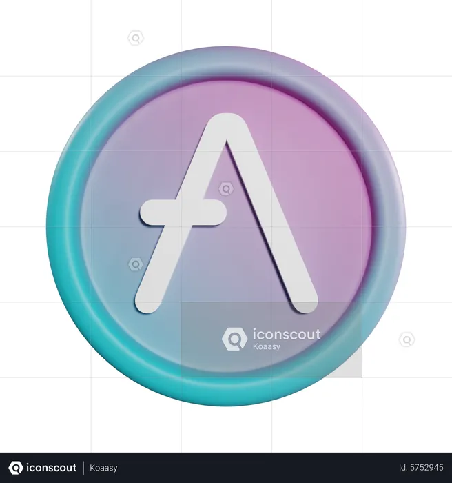 Avaa Coin  3D Icon