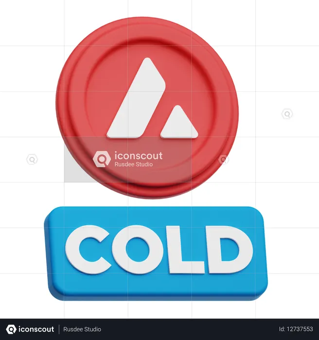 Frío de avalancha  3D Icon