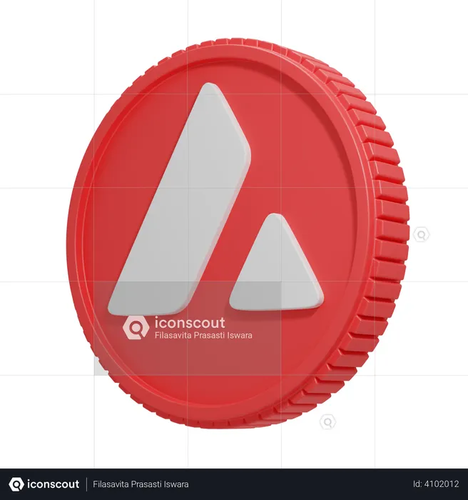 Avalanche  3D Illustration