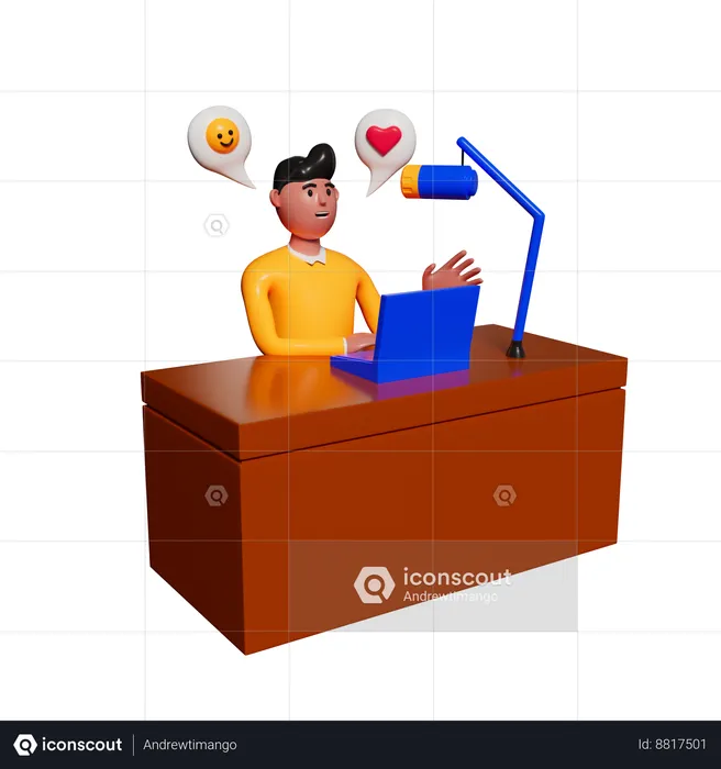 Avaliação do cliente  3D Icon