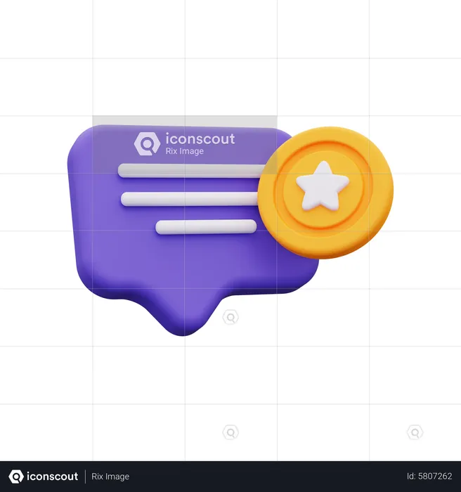 Avaliação do cliente  3D Icon
