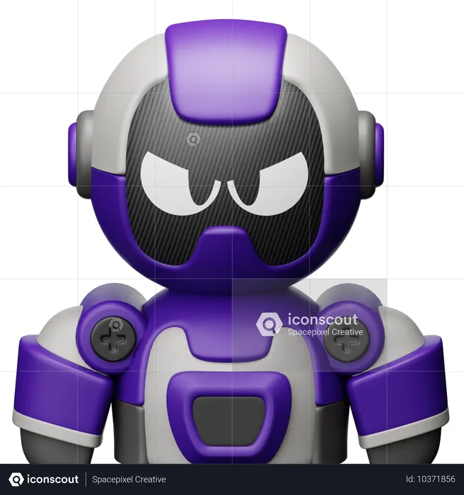 Avatar do Robô  3D Icon