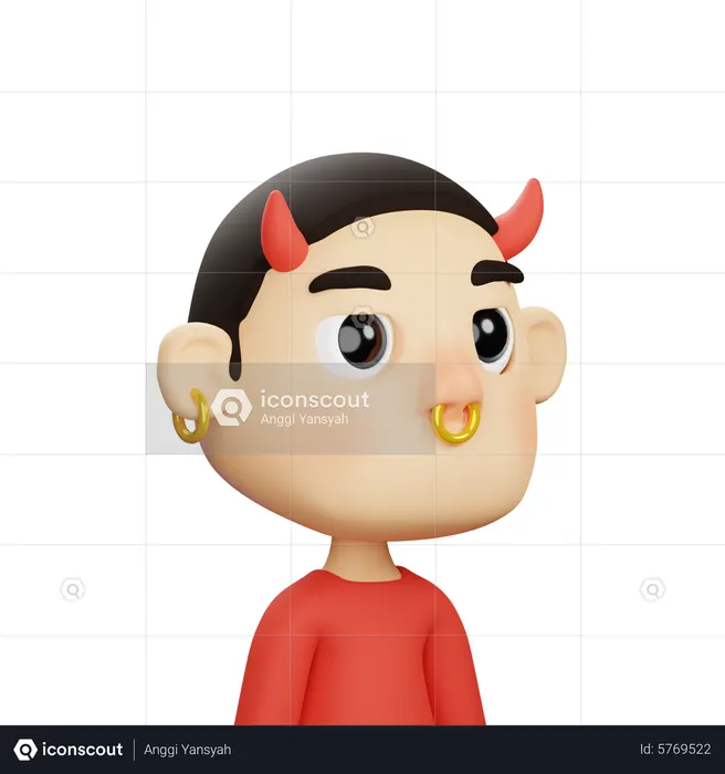 Avatar Teufel  3D Icon