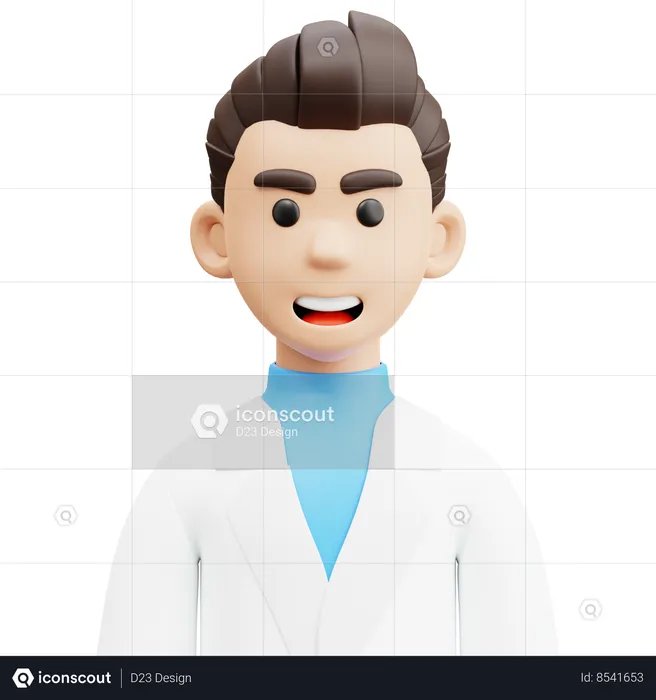 Avatar Use Lab Coat  3D Icon