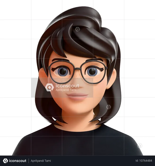 Avatars féminins  3D Icon