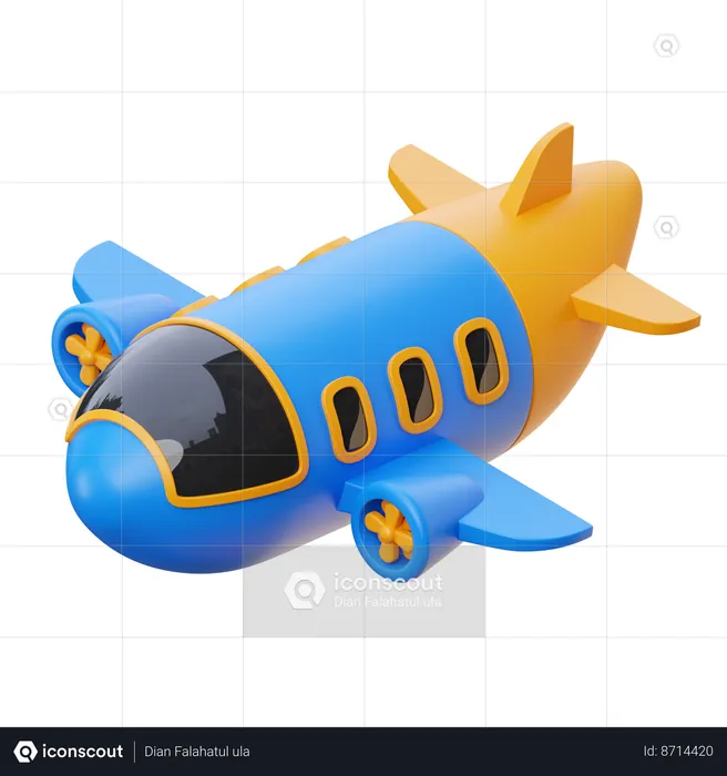 Jouet d'avion  3D Icon