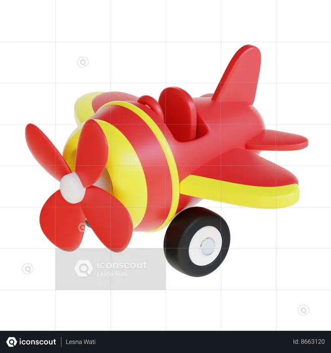 Jouets d'avion  3D Icon