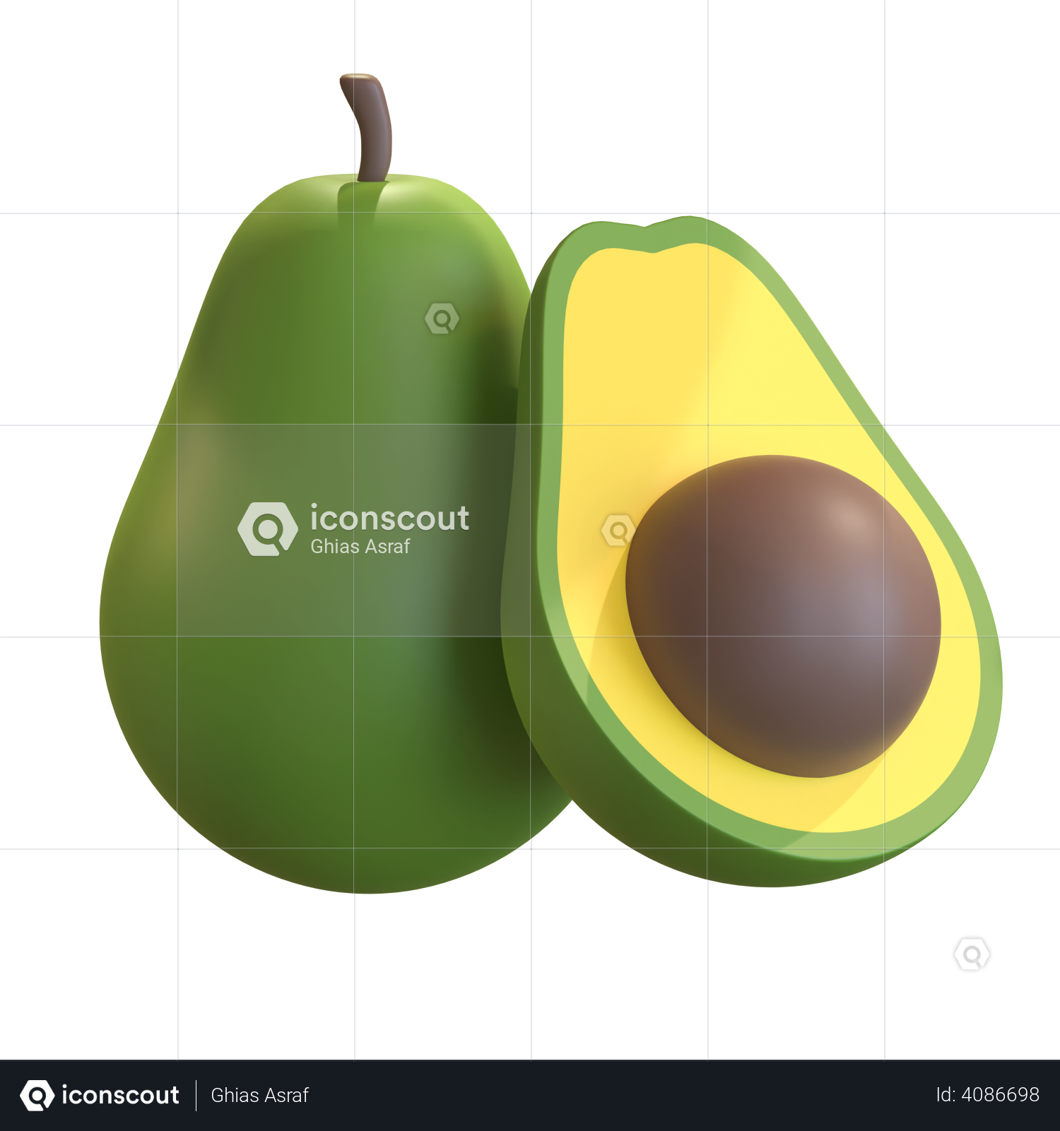 How to Draw a Avocado in Adobe Illustrator  YouTube