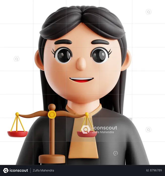 Avocat  3D Icon