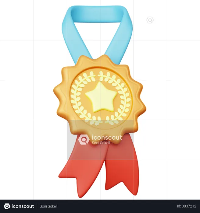 Award  3D Icon