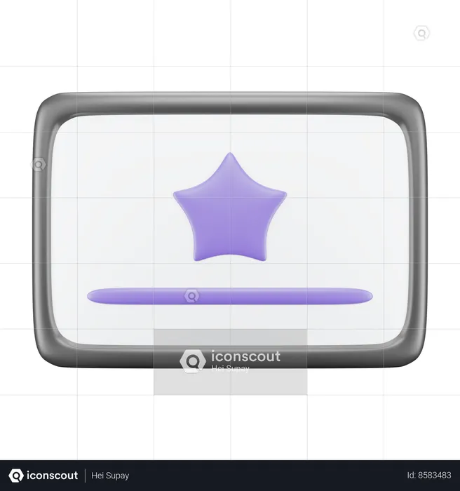 Award  3D Icon