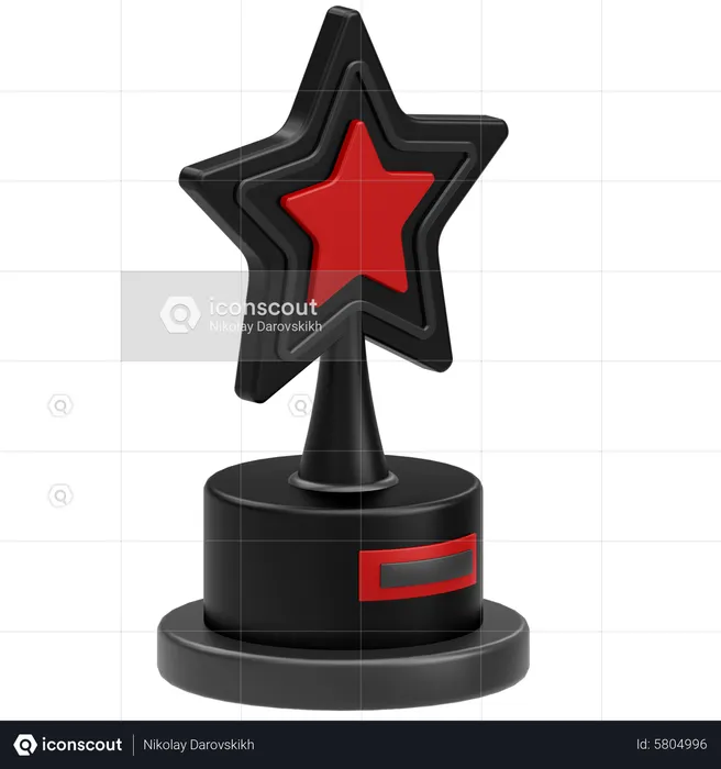 Award Star  3D Icon