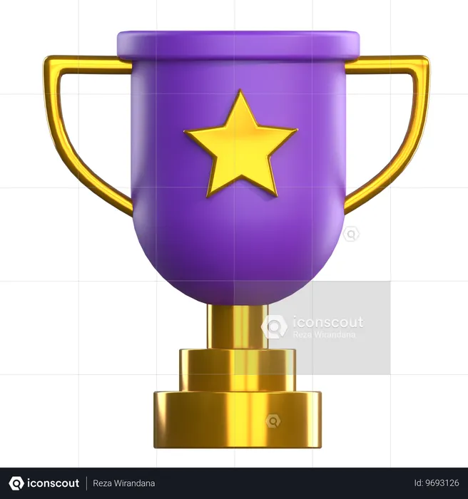 Award Trophy  3D Icon