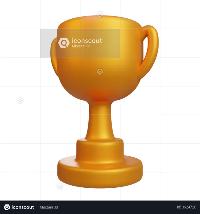 Award Trophy  3D Icon