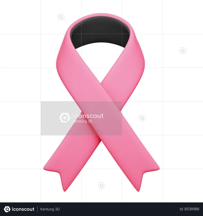 Awareness ribbon  3D Icon