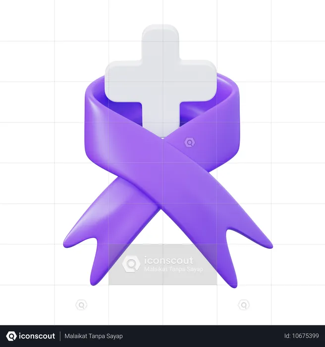 Awareness Ribbon  3D Icon