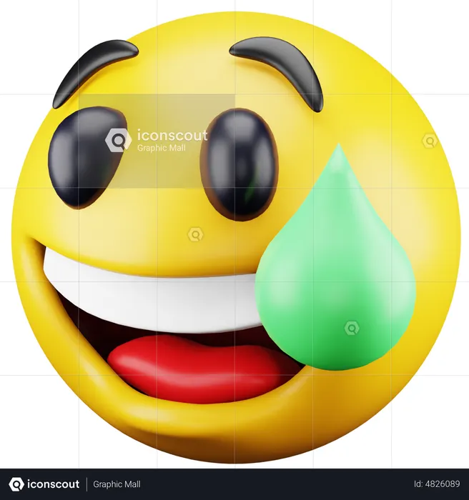 Awkward Emoji Emoji 3D Icon