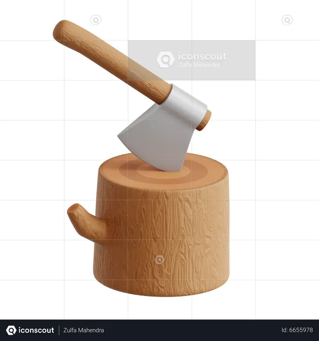 Axe  3D Icon