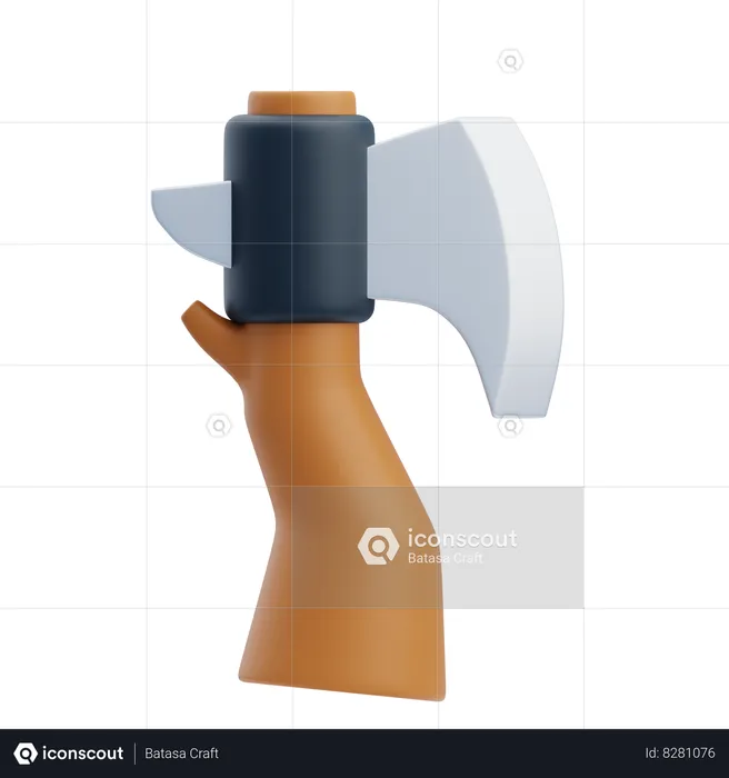 Axe  3D Icon