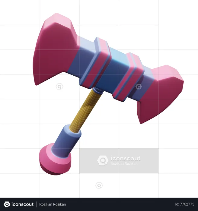 Axe  3D Icon