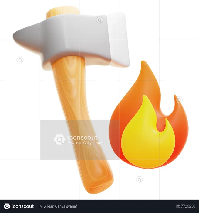 AXE  3D Icon