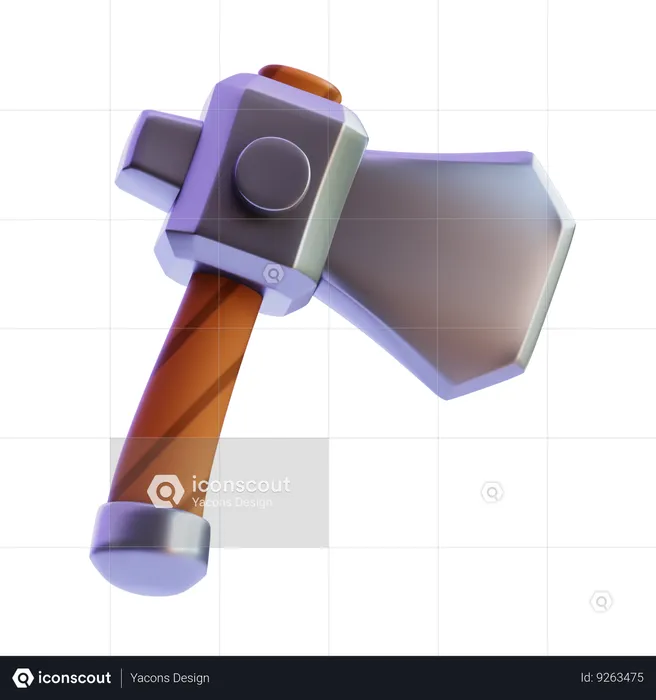 Axe  3D Icon